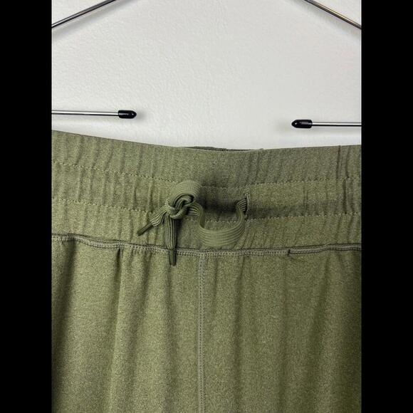 Senita Athletics Easy Going Joggers Olive Green Drawstring Pockets ~ Size M - Picture 4 of 8